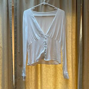 Reformation Ivory Fulham top large